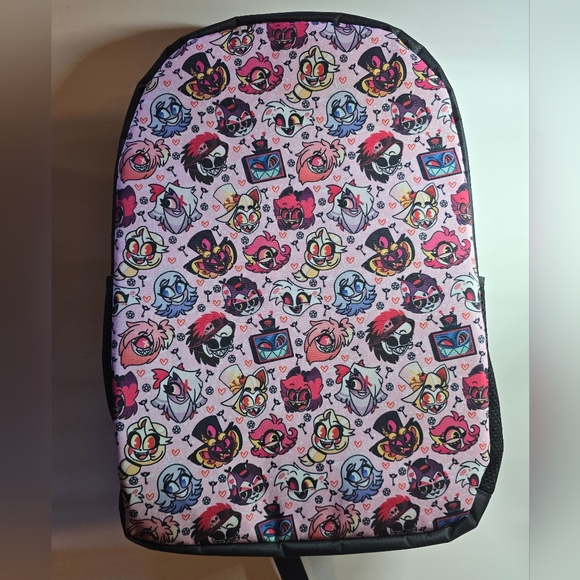 Hazbin Hotel Bookbag Backpack Charlie Lucifer Rosie Nifty Angel DustAlastor etc - Picture 5 of 8